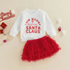 KISSING SANTA CLAUS Tutu Outfit