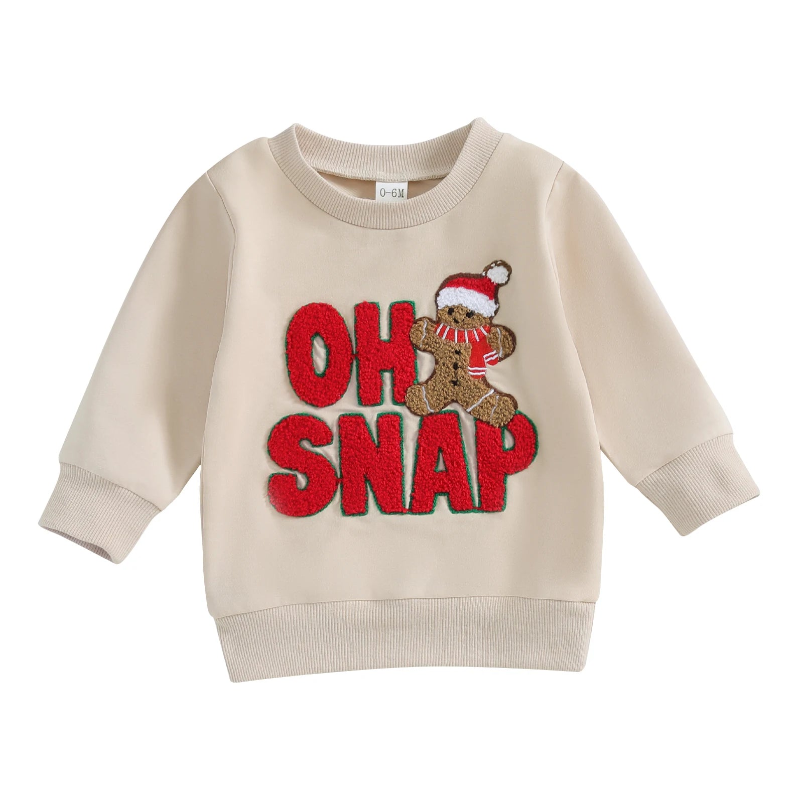 Oh snap gingerbread man sweater discount
