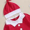 SANTA/ELF Jumpsuit with Beanie