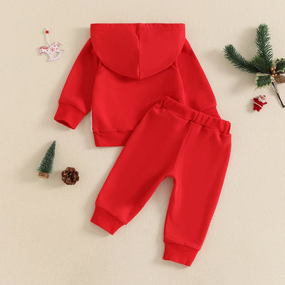 SANTA Plush Hoody Outfit