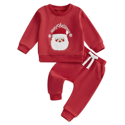 MERRY CHRISTMAS Santa Joggers Outfit