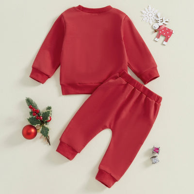 MERRY CHRISTMAS Santa Joggers Outfit