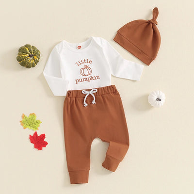 LITTLE PUMPKIN Outfit with Beanie