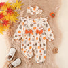 PUMPKINS Bowties & Ruffles Jumpsuit