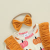 PUMPKIN Corduroy Overall Dress Outfit