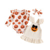 PUMPKIN Corduroy Overall Dress Outfit