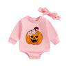 GIRLY PUMPKIN Romper