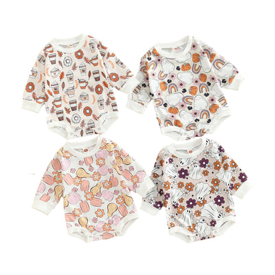 FALL VIBES Long-Sleeve Onesie