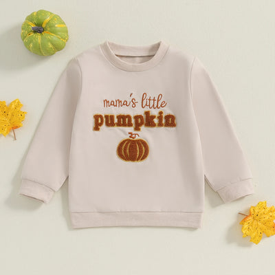 MAMA'S LITTLE PUMPKIN Plush Sweatshirt