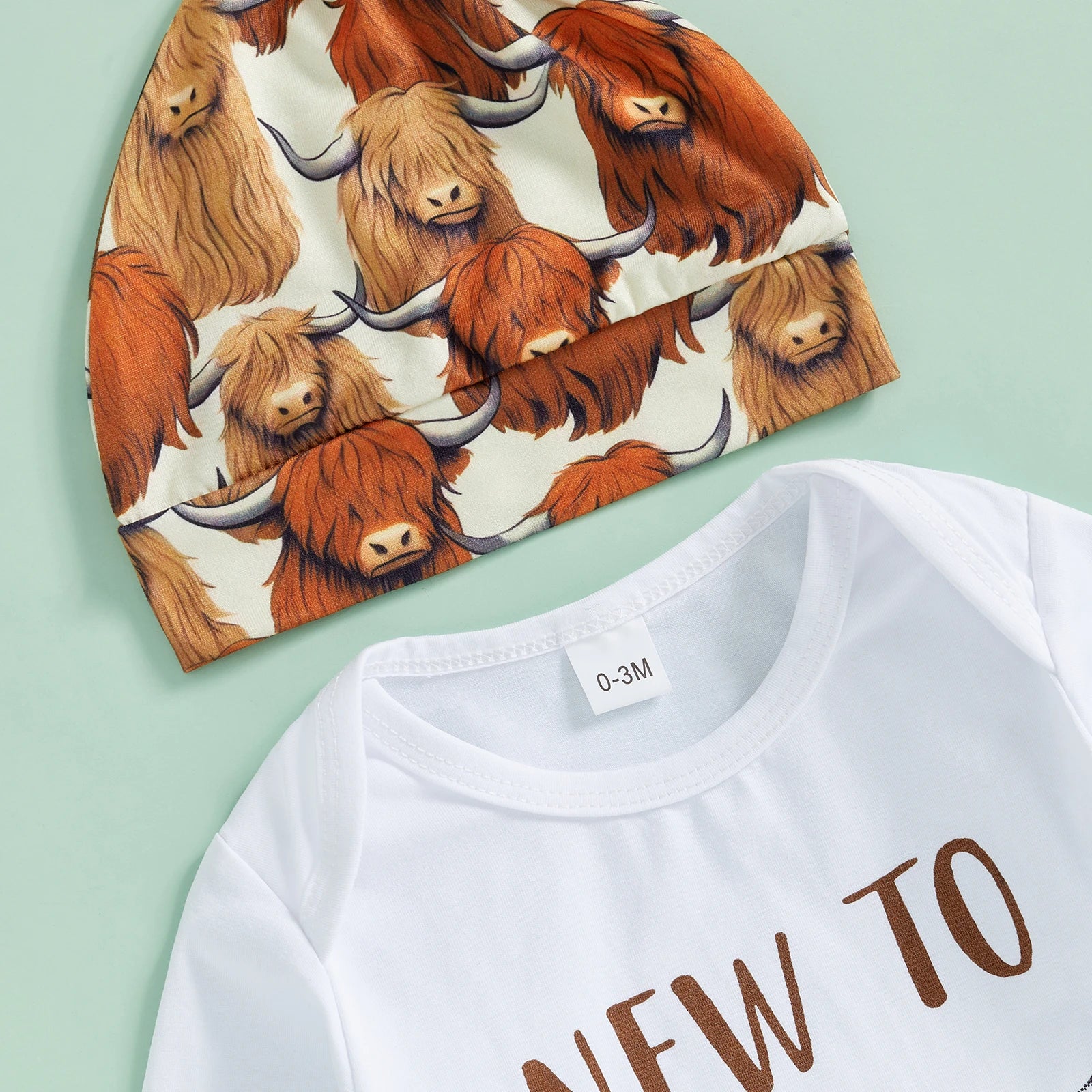 NEW TO THE HERD Highland Cow Outfit
