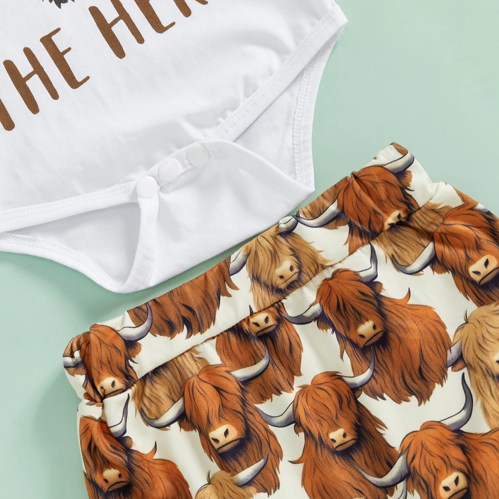 NEW TO THE HERD Highland Cow Outfit