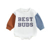 BEST BUDS Color Block Onesie