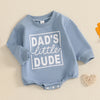 DAD'S LITTLE DUDE Long-Sleeve Onesie