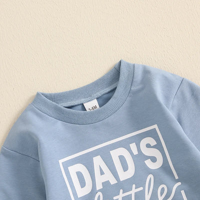 DAD'S LITTLE DUDE Long-Sleeve Onesie