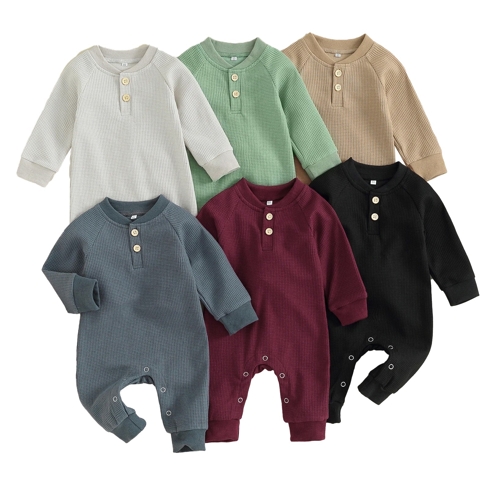 JAX Waffle Knit Jumpsuit