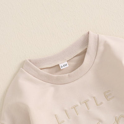 LITTLE BEAN Embroidered Long-Sleeve