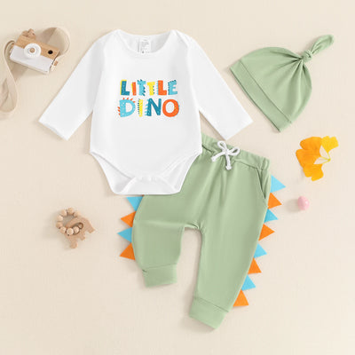 LITTLE DINO Outfit with Beanie