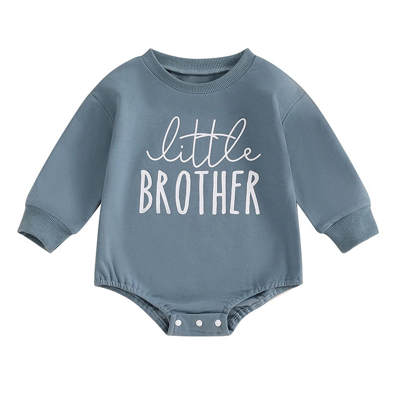 LITTLE BROTHER Long-Sleeve Onesie