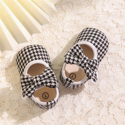 HOUNDSTOOTH Bowtie Shoes