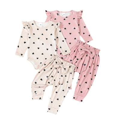 POLKA HEARTS Bowtie Outfit