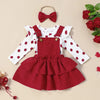 ANNABELLE Polka Dot Corduroy Dress Outfit