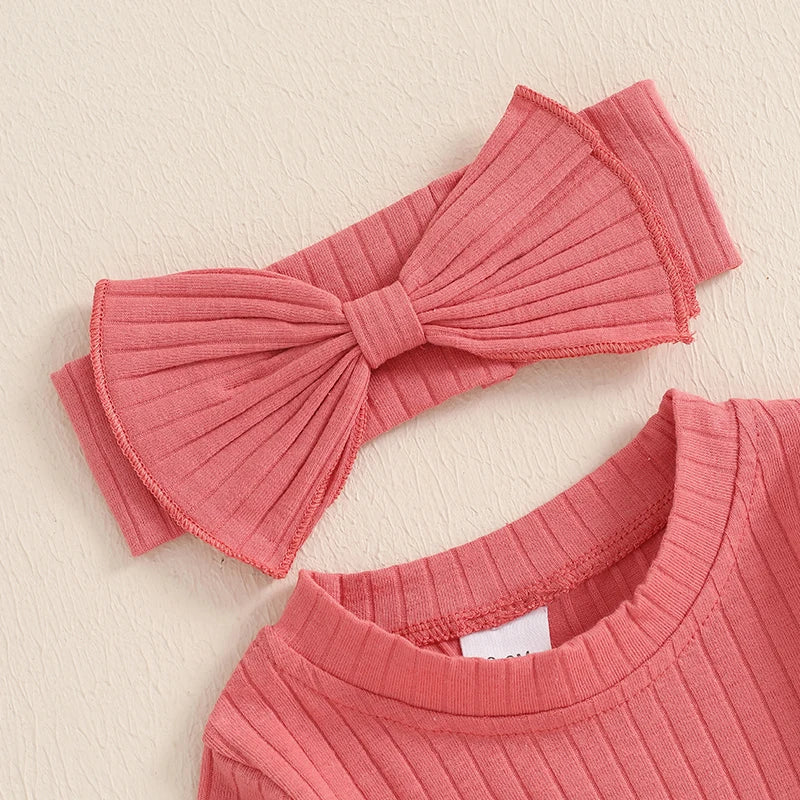 AMIRA Ribbed Jumpsuit with Headband