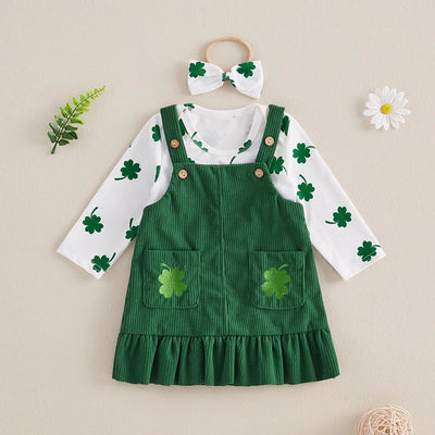 LUCKY CHARM Corduroy Dress Outfit