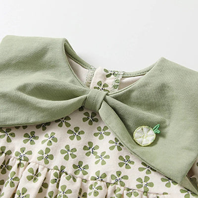 LUCKY CLOVER Collar Romper