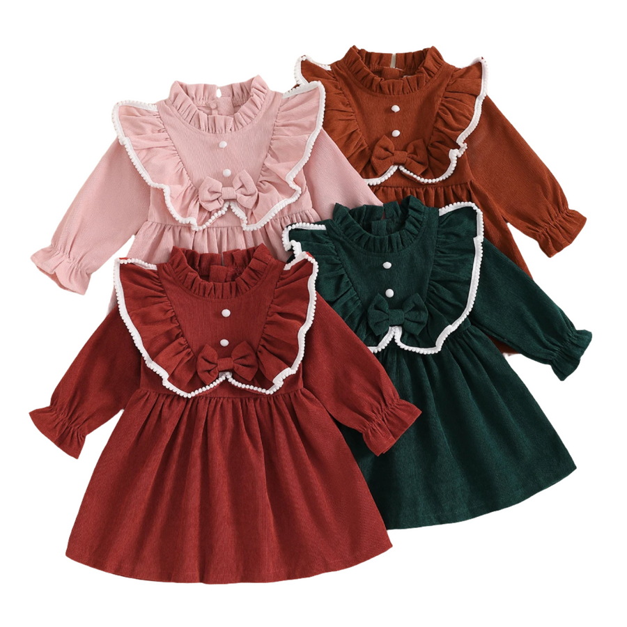 GWEN Pompom Collar Dress