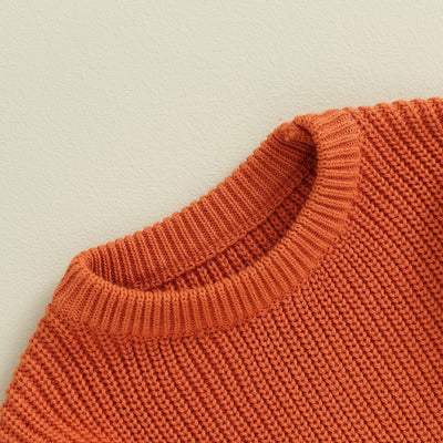 AUTUMN VIBES Knitted Sweater