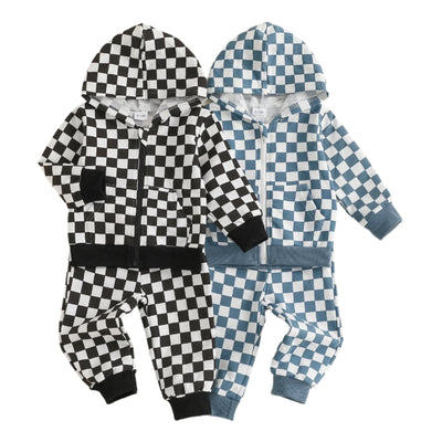 CHECKERS Zipper Hoody Outfit