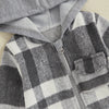 LIAM Plaid Hoody Jacket