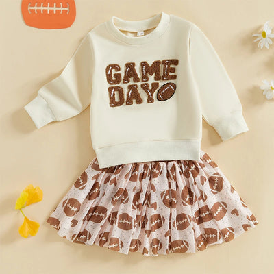 GAME DAY Skirt Outfit