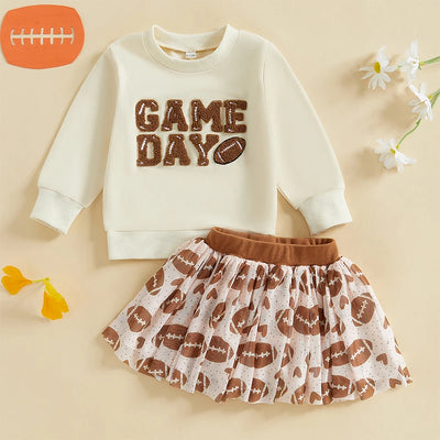 GAME DAY Skirt Outfit