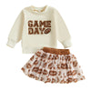 GAME DAY Skirt Outfit