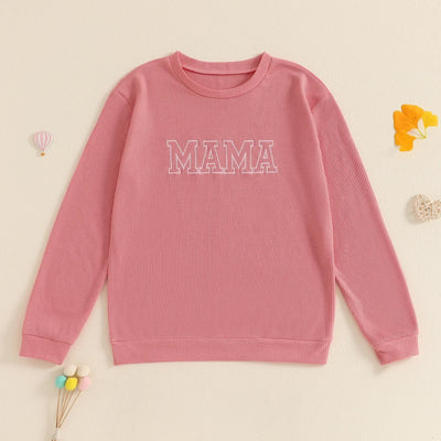 MAMA/MINI Waffle Knit Sweatshirt