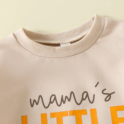 MAMA'S LITTLE TURKEY Color Block Onesie