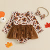 THANKSGIVING Tulle Romper Dress