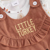 LITTLE TURKEY Overall Skirt Outfit