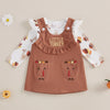 LITTLE TURKEY Overall Skirt Outfit