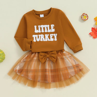 LITTLE TURKEY Tutu Outfit