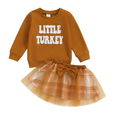 LITTLE TURKEY Tutu Outfit