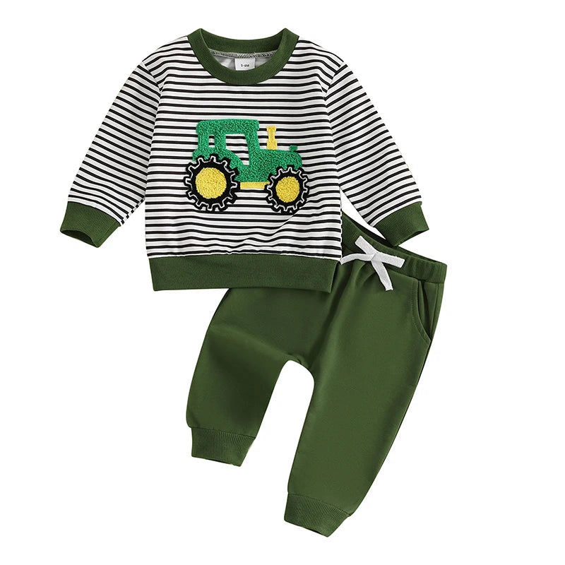 TRACTOR Striped Outfit