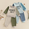 MAMA'S BOY Color Block Outfit