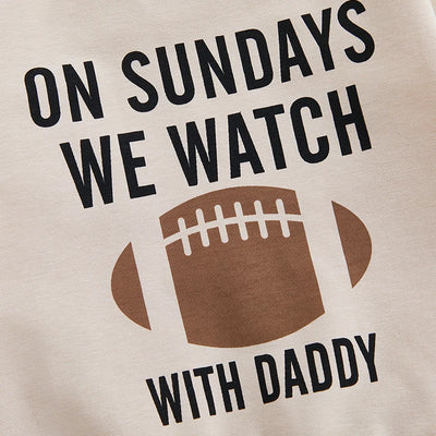 ON SUNDAYS WE WATCH FOOTBALL Lounge Outfit