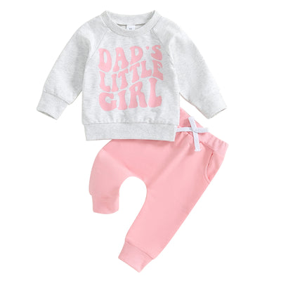 DAD'S LITTLE GIRL Pink Outfit