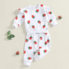 STRAWBERRIES Ruffle Outfit