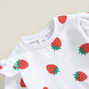 STRAWBERRIES Ruffle Outfit