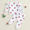 STRAWBERRIES Ruffle Outfit