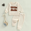 LITTLE DUDE Waffle Outfit